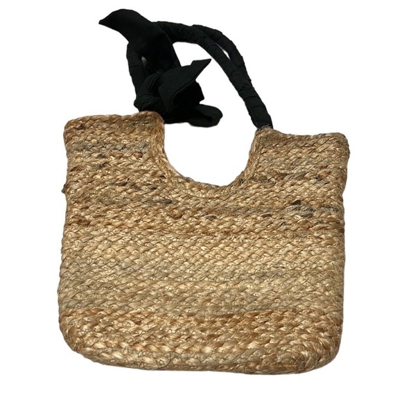 NATURAL Jute Tote Bag - Picture 2 of 8